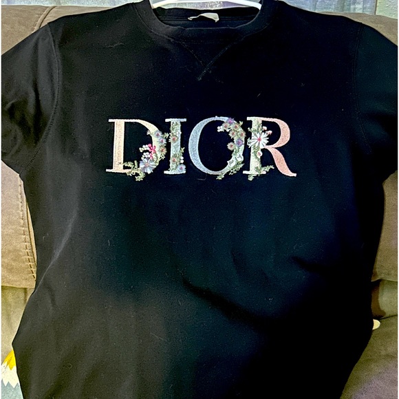 Dior Flower Embroidered shirt